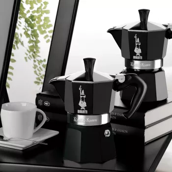 Bialetti Moka Express kavinukas juodas