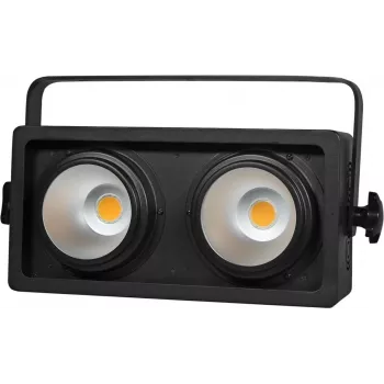 LED COB Blinder EUROLITE 2x100W WW — prožektorius su 2x100W šiltai baltos šviesos COB LED