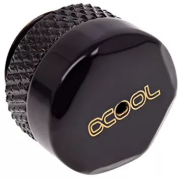 Alphacool Eiszapfen slėgio mažinimo vožtuvas G1/4 - giliai juodas (17361)