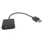HP 752660-001 vaizdo kabelio adapteris DVI į DisplayPort juodas