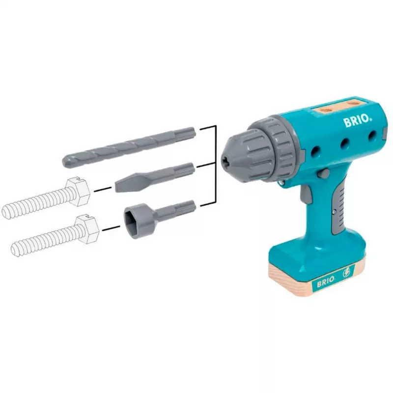 BRIO Builder 63460000 belaidis atsuktuvas – žaislinis įrankis vaikams