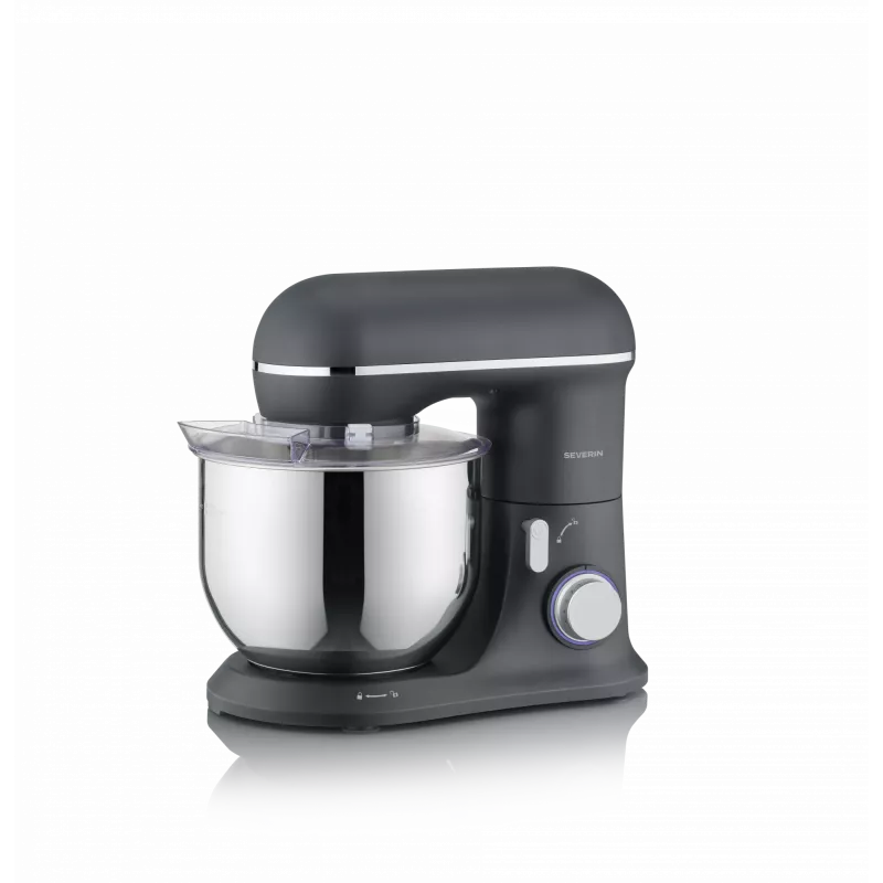 Virtuvinis kombainas SEVERIN KM 3899 — 1200 W, 5,3 L nerūdijančio plieno dubuo, Juoda