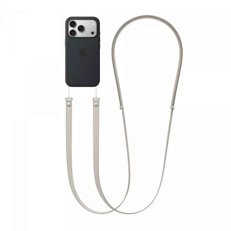 Apple MGGK4ZM/A Įstrižinis dirželis, Tan, perdirbtas PET, nerūdijantis plienas, 2,08 m