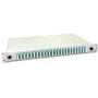 Lightwin LWL Splice Box, 96 Skaidulų, 24x QLC Daugiamodis, 50/125µm OM3 Pigtail Splice Box (SPBOX 96G50 OM3 QLC)