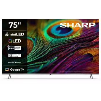 Sharp 4K QLED televizorius | 75JP7265E | 75 col. | Smart TV | Google TV | UHD