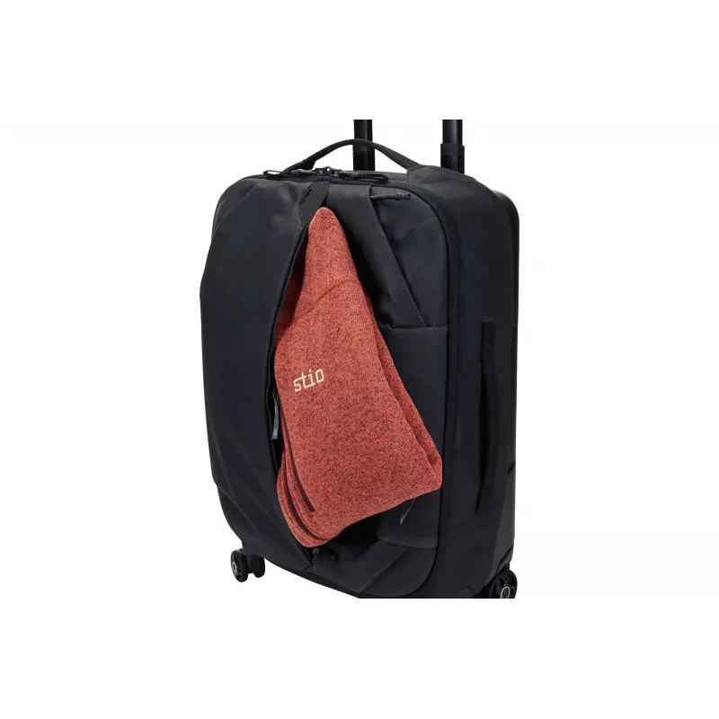 Thule Aion TARS122 - Juodas minkštas kelioninis lagaminas 35 l iš poliesterio