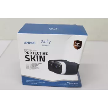 Silicinės apsauginės dangos rinkinys Anker Eufy 2 juodos, skirtos EufyCam ir EufyCam 2