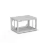 ALANTEC Rack stovas 19 inch 6U 600x450 pilkas FLAT PACK