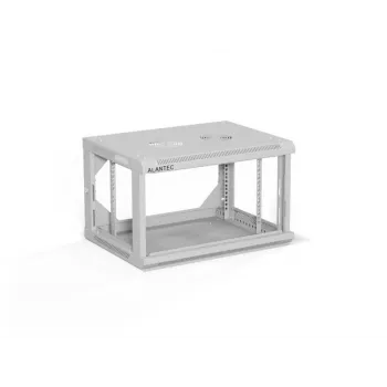 ALANTEC Rack stovas 19 inch 6U 600x450 pilkas FLAT PACK
