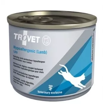 TROVET Hypoallergenic LRD su ėriena - šlapias kačių ėdalas - 200g