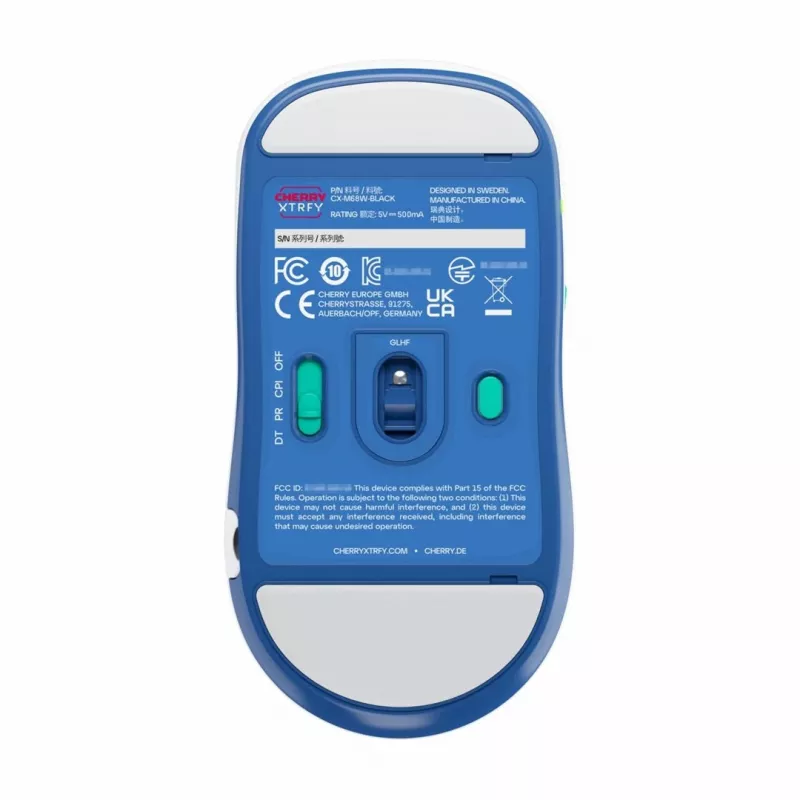 Belaidė žaidimų pelė CHERRY XTRFY M68 Wireless