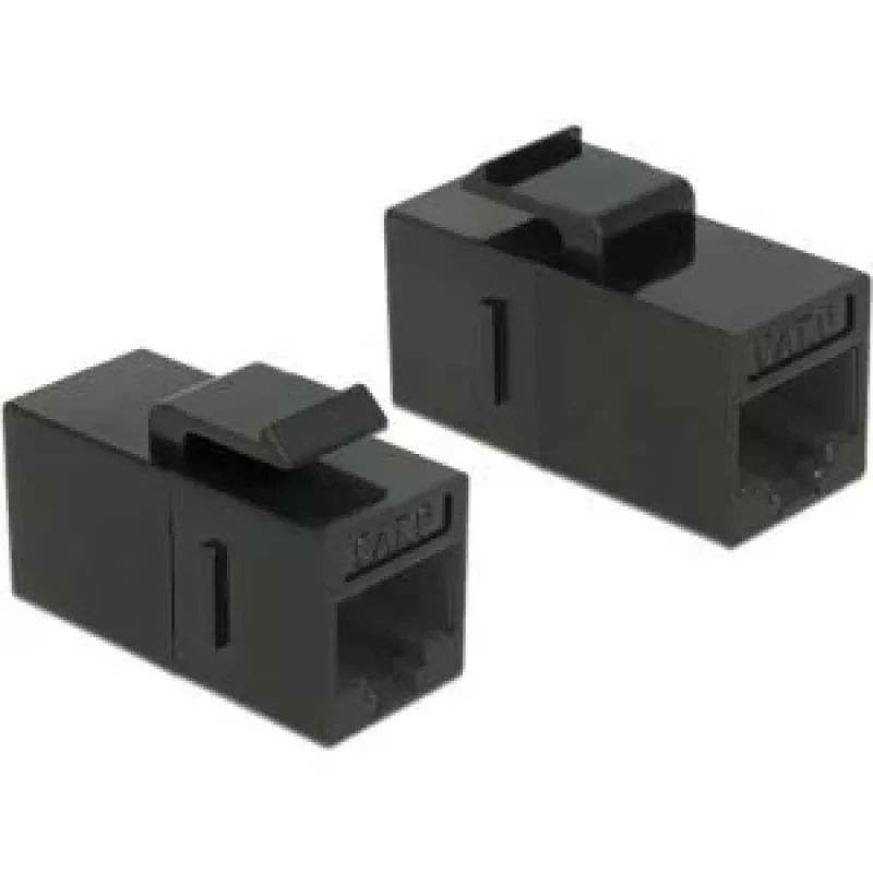 Keystone modulis DeLOCK 86381 kampuotas juodas RJ-45