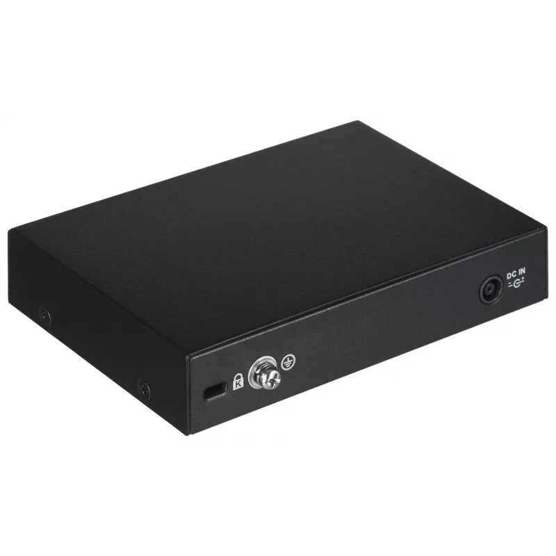 Dahua Technology PFS3006-4ET-60 Nevaldomas L2 Fast Ethernet (10/100) PoE jungiklis juodas