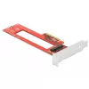 DELOCK 90401 PCIe sąsajos plokštė M.3 / NF1 (NGSFF) lizdui