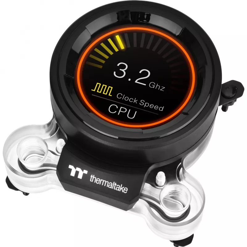 Vandens aušinimo blokas Pacific MX2 Ultra CPU, varinis, 2.1 LCD temperatūros jutiklis