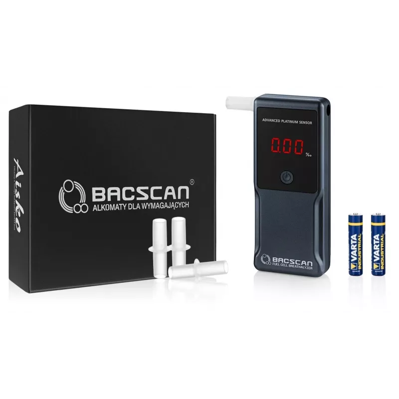 BACscan F-50 alkotesteris pilka spalva