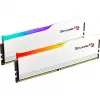 G.Skill Ripjaws M5 RGB 64 GB (2x 32 GB) DDR5-5200 MHz Dual-Kit atminties rinkinys, baltas, INTEL XMP