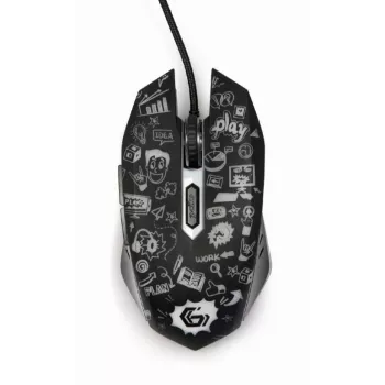 Pelinė USB optinė juoda MUS-6B-GRAFIX-01 Gembird