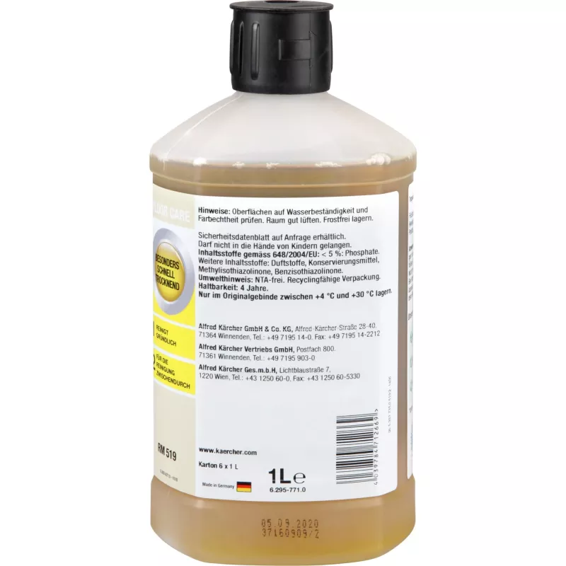 Kärcher RM519 Fast Dry Liquid Carpet Cleaner universalus valiklis 1000 ml