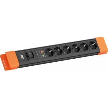 Ilgintuvas Bachmann CONNECTUS 6×CEE7/3, 1×SPD, 1×Jungiklis, 2,0 m laidas