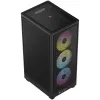 Corsair RGB AIRFLOW PC korpusas 2000D juodas Mini-ITX maitinimo šaltinis neįtrauktas SFX