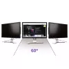 Qoltec GDPR privatumo filtras 23 colių | 16:9 | Akių apsauga | Panoraminis