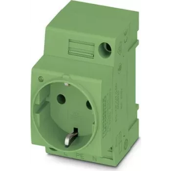 Phoenix Contact Stedose skirta DIN bėgiui EO-CF/UT/LED/GN, 1 vnt. (804027)