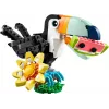 Konstruktorius LEGO Creator 3-in-1 Laukiniai gyvūnai – Tropinis tukanas 31173