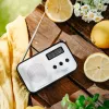 Nešiojamas skaitmeninis radijas Adler AD 1907 – AM/FM, skaitmeninis derintuvas, žadintuvas, USB-C, 600 mAh baterija, LCD, 20 stočių atmintis, teleskopinė antena