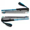 Trekkingo lazdos Distance Carbon Z, Fitness Device antracito/mėlyna, 1 pora, 105 cm