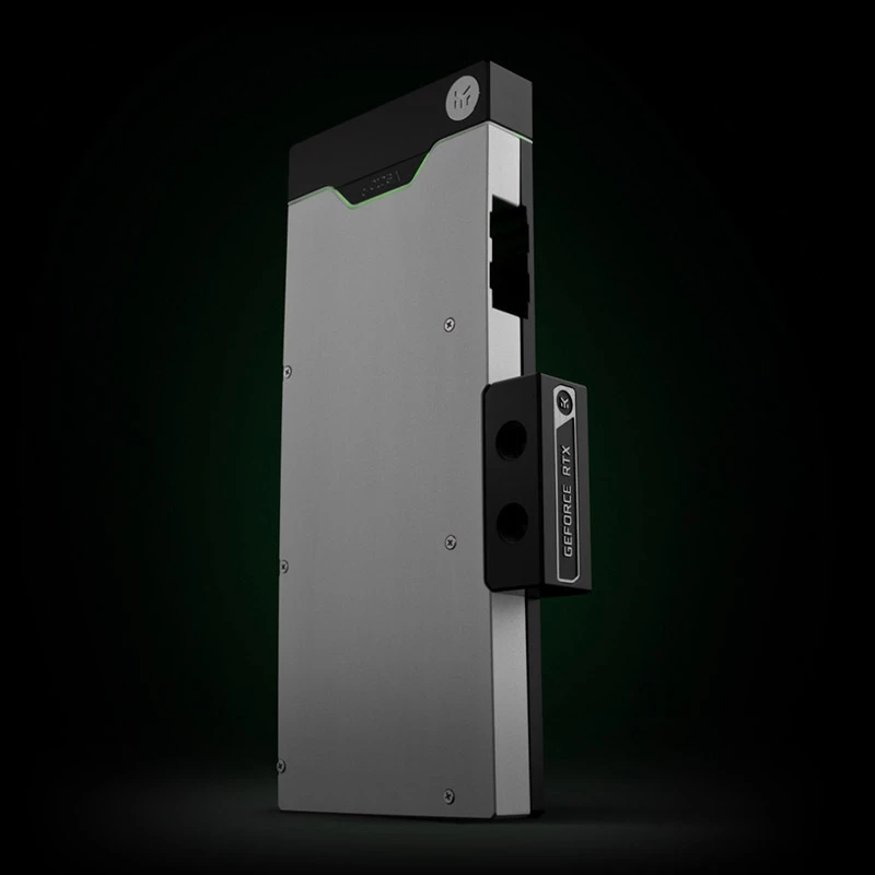 Vandens bloko galinė plokštė EK Water Blocks EK-Quantum Vector² RE RTX 3080/90 Aliuminis Sidabrinis