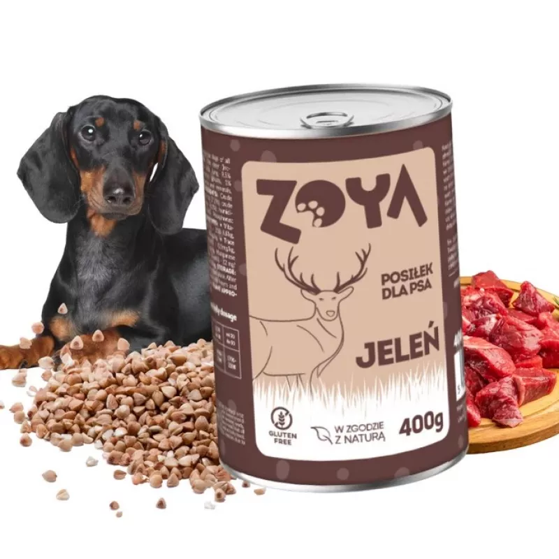 ZOYA Deer šlapias šunų ėdalas - 400g
