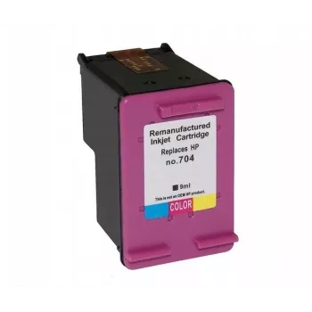 Kasečių rašalinė Superbulk HP 704 CN693 Juoda 150 ml (vieneto, OEM kodas CN693)