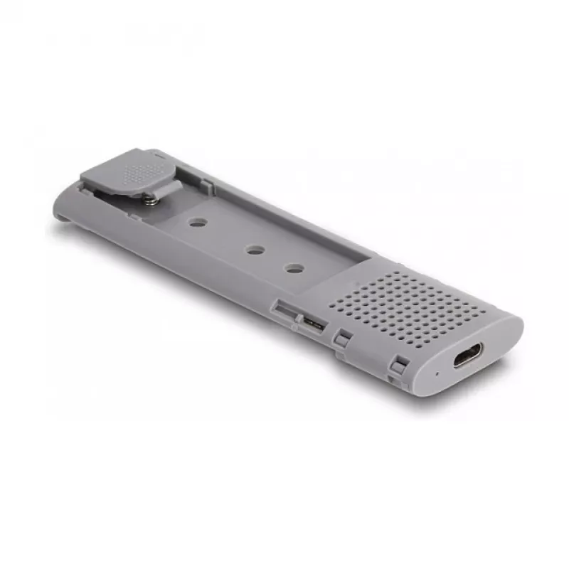 DeLOCK išorinis USB Type-C dėklas M.2 NVMe PCIe arba SATA SSD, be įrankių