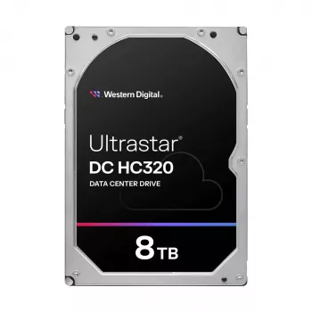 Vidinis 3,5 colio SAS kietasis diskas Western Digital Ultrastar DC HC320 8 TB, 7200 aps/min, 12 Gbit/s, 256 MB talpykla