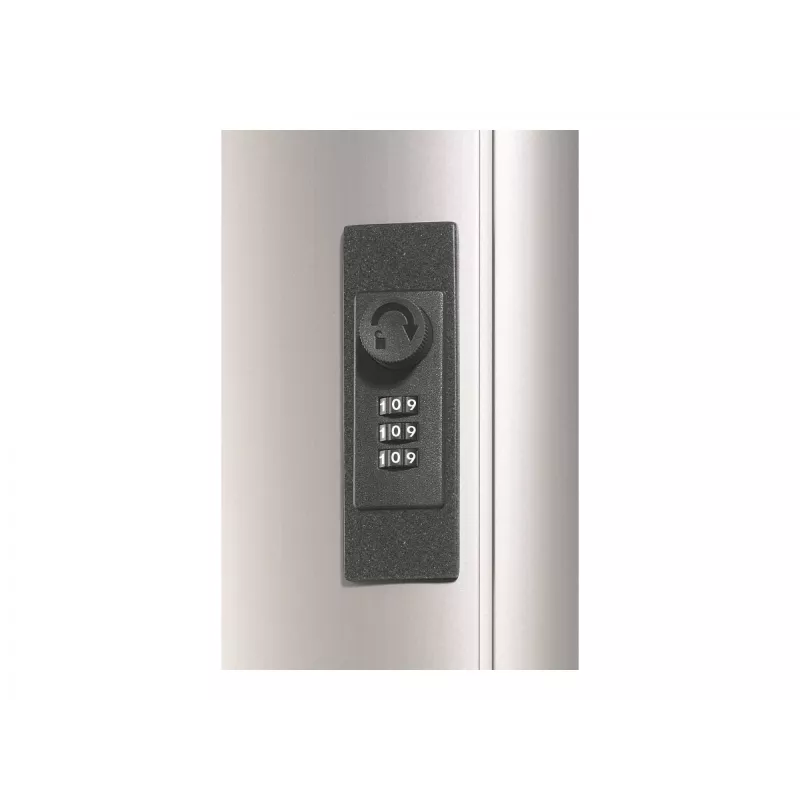 Durable KEY BOX code 72 raktų dėžė sidabrinė, 72 kabliukai
