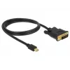Vaizdo kabelio adapteris DeLOCK 83988 Mini DisplayPort į DVI-D 1 m