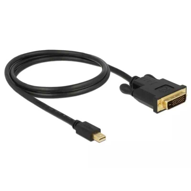 Vaizdo kabelio adapteris DeLOCK 83988 Mini DisplayPort į DVI-D 1 m