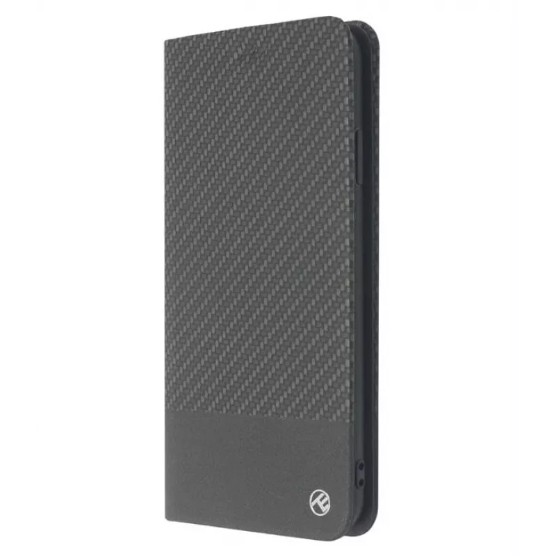 Knyginis dėklas Tellur Carbon iPhone XS — juodas