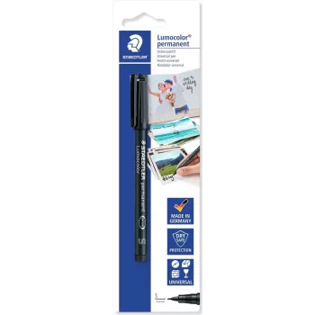 Flomasteris Staedtler 313-9 BK-1 juodas, aukštos kokybės rašalas