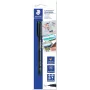 Flomasteris Staedtler 313-9 BK-1 juodas, aukštos kokybės rašalas