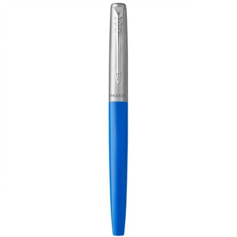 Parker 2096858 automatinis rašiklis mėlynas blizgus plastikas nerūdijantis plienas
