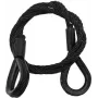 Plieninis trosas EUROLITE 5801049B 600x3 mm juodas su kilpiniu antgaliu