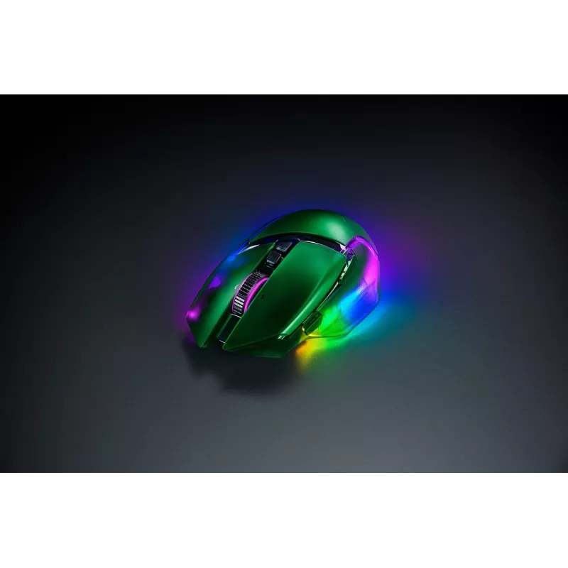 Pelė Razer Basilisk V3 Pro 35K RF belaidė + Bluetooth + USB Type-A