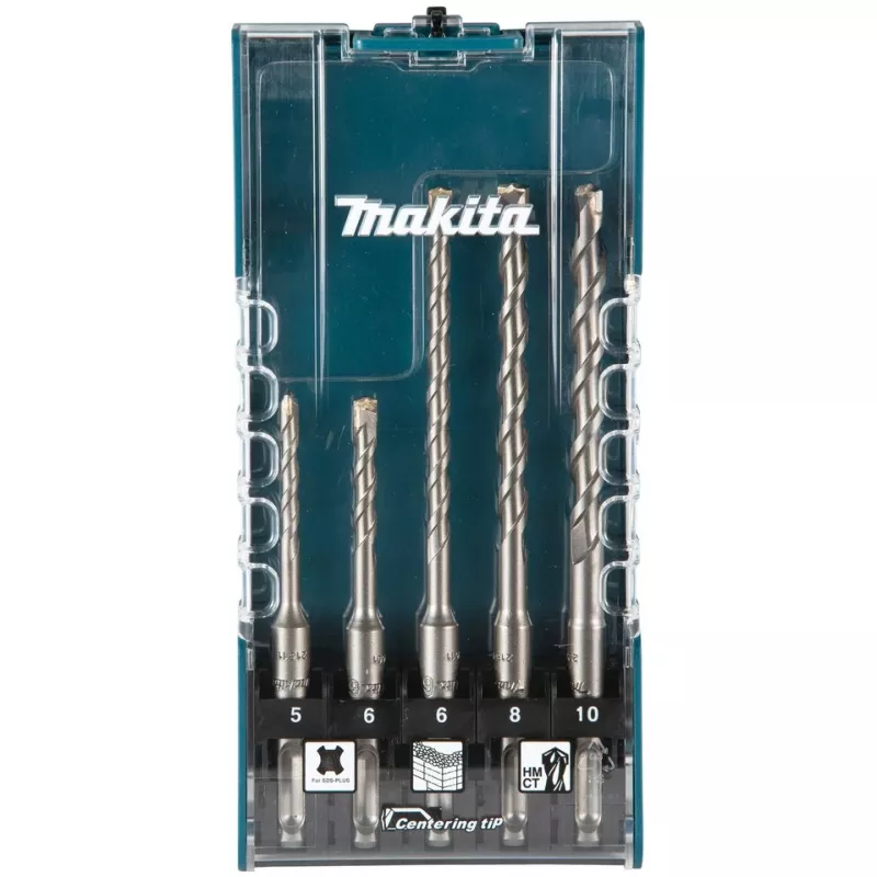 Makita E-15702 SDS-PLUS betoninių grąžtų rinkinys 5 vnt. (E-15702)