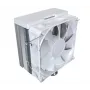 Oro aušintuvas CPU Montech NX400, 2x120 mm ventiliatoriai, baltas, 156×74×120 mm, TDP 270 W