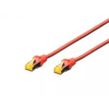 Tinklo laidas Digitus CAT 6A S/FTP RJ-45 Cat6a 2m raudonas