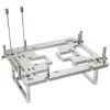 Mini benchtable korpusas Streacom BC1 Mini V2 sidabrinis – kompaktiškas atviro rėmo stendas
