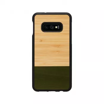 Man and Wood dėklas Samsung Galaxy S10e Bamboo Forest Black