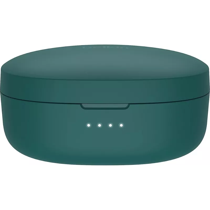 Belkin SoundForm Bolt AUC009btTE visiškai belaidės kišamosios ausinės su mikrofonu, žalsvai mėlynos